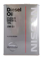    Nissan Clean Diesel Oil 5W30 DL-1  |  KLB3005304