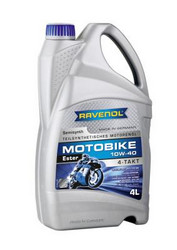    Ravenol Motobike 4-T Ester 10W-40  |  4014835731196